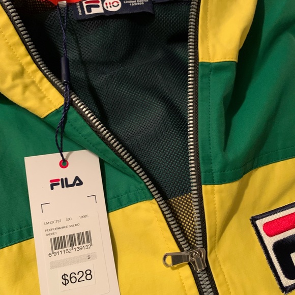New with tags men’s performance jacket size Small by Fila, limited edition - Picture 5 of 5